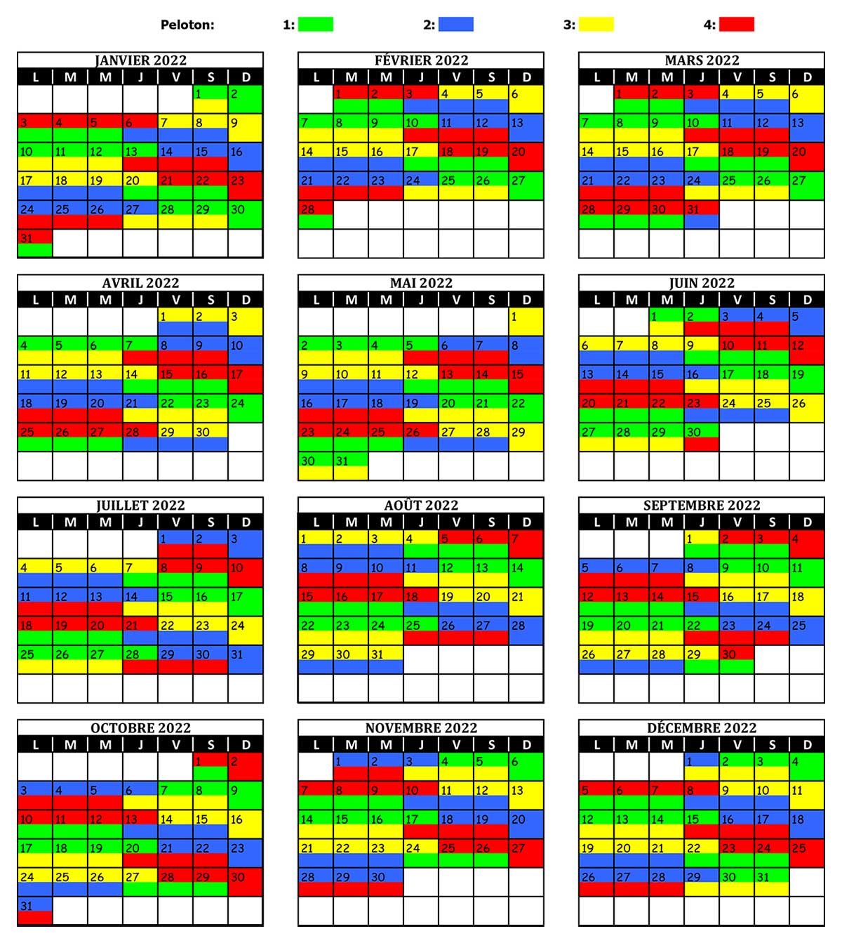 Calendrier manquant! Veuillez cliquer sur le lien pour télécharger le calendrier.