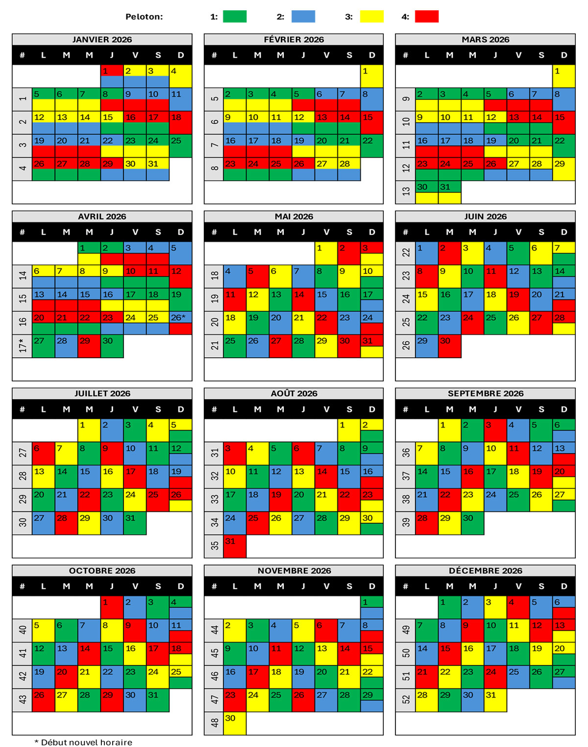 Calendrier manquant! Veuillez cliquer sur le lien pour télécharger le calendrier.